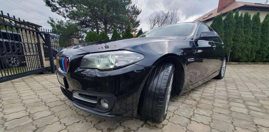 BMW Seria 5 cena 65800 przebieg: 220000, rok produkcji 2015 z Ryglice małe 631